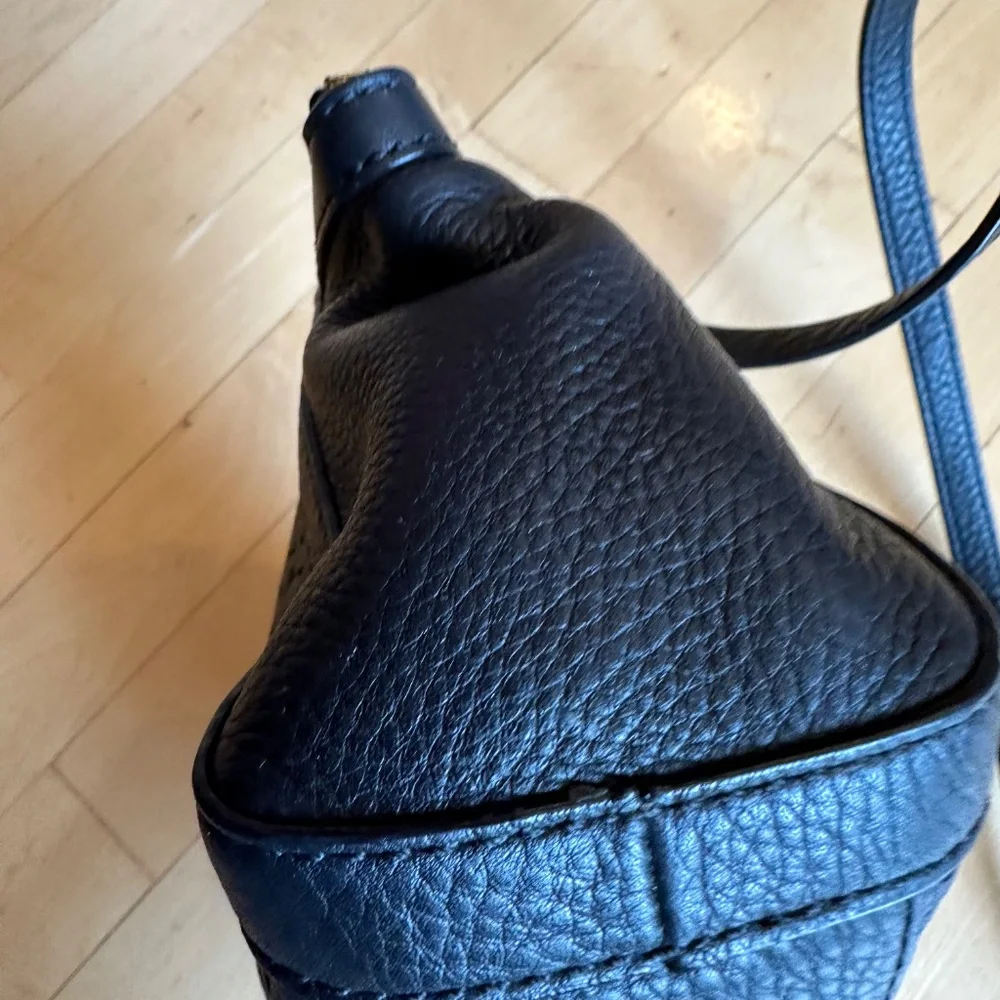 Kate spade black perforated  crossbody bag, CB2419 - Picture 6 of 12